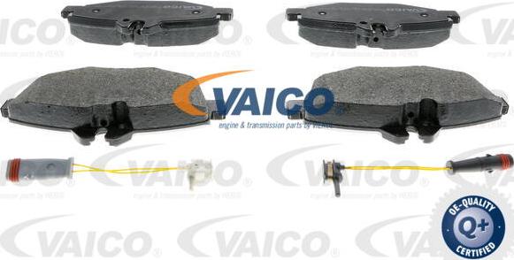 VAICO V30-8145 - Гальмівні колодки, дискові гальма autocars.com.ua