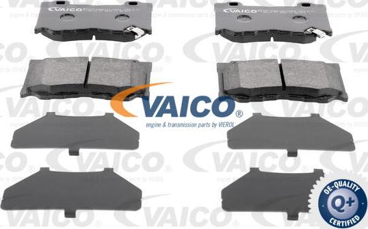 VAICO V38-0322 - Тормозные колодки, дисковые, комплект avtokuzovplus.com.ua