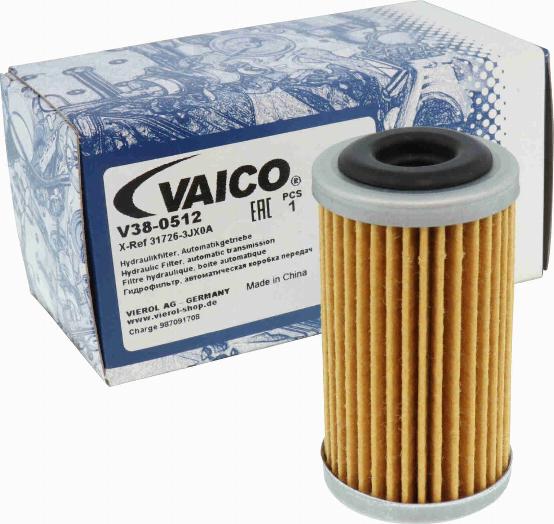 VAICO V38-0512 - Гидрофильтр, автоматическая коробка передач autodnr.net