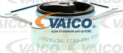 VAICO V40-0421 - Подушка, підвіска двигуна autocars.com.ua