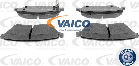 VAICO V40-0651 - Гальмівні колодки, дискові гальма autocars.com.ua