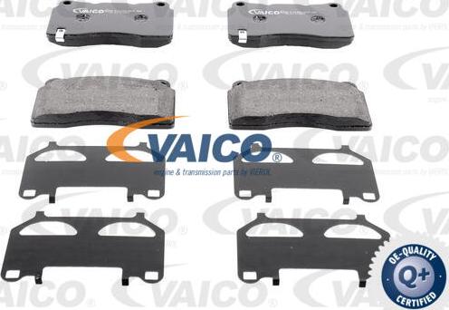 VAICO V40-4127 - Гальмівні колодки, дискові гальма autocars.com.ua