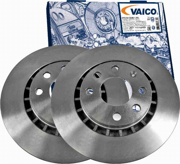 VAICO V40-80034 - Гальмівний диск autocars.com.ua