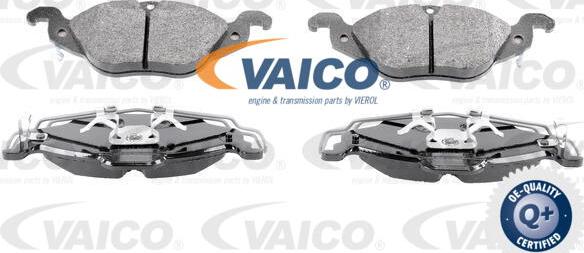 VAICO V40-8010 - Гальмівні колодки, дискові гальма autocars.com.ua