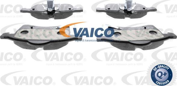 VAICO V40-8020 - Гальмівні колодки, дискові гальма autocars.com.ua