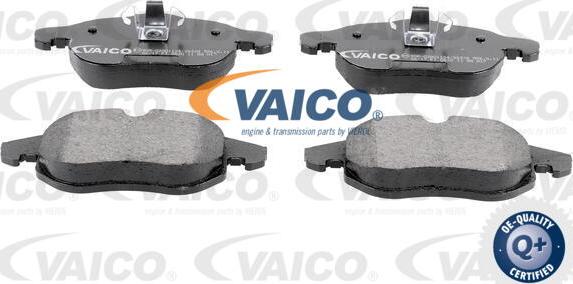 VAICO V40-8027 - Гальмівні колодки, дискові гальма autocars.com.ua
