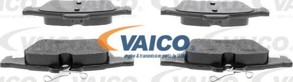 VAICO V40-8028-1 - Гальмівні колодки, дискові гальма autocars.com.ua