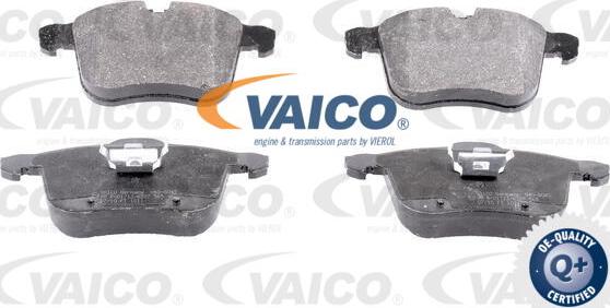VAICO V40-8043 - Гальмівні колодки, дискові гальма autocars.com.ua