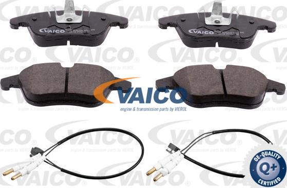 VAICO V42-0405 - Гальмівні колодки, дискові гальма autocars.com.ua