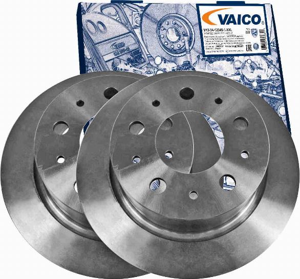 VAICO V42-40008 - Гальмівний диск autocars.com.ua