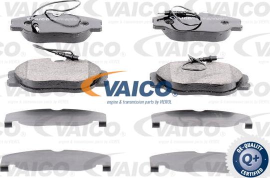 VAICO V42-4121 - Гальмівні колодки, дискові гальма autocars.com.ua