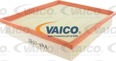 VAICO V46-0593 - Воздушный фильтр avtokuzovplus.com.ua