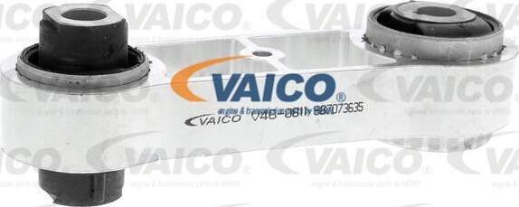 VAICO V46-0811 - Подушка, підвіска двигуна autocars.com.ua