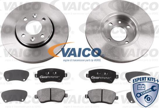 VAICO V46-1229 - Комплект гальм, дисковий гальмівний механізм autocars.com.ua