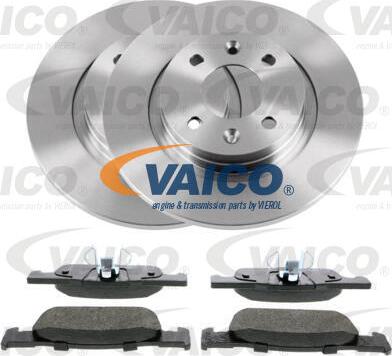 VAICO V46-1372 - Комплект гальм, дисковий гальмівний механізм autocars.com.ua