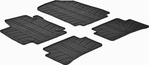 VAICO V46-1946 - Комплект килимків autocars.com.ua