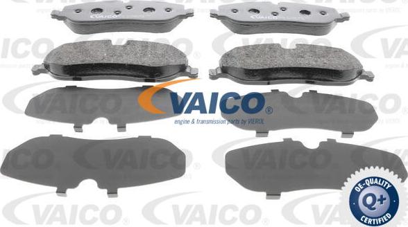 VAICO V48-0004 - Гальмівні колодки, дискові гальма autocars.com.ua