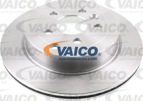 VAICO V48-80007 - Гальмівний диск autocars.com.ua