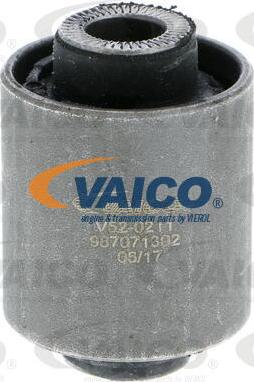 VAICO V52-0211 - Сайлентблок, важеля підвіски колеса autocars.com.ua