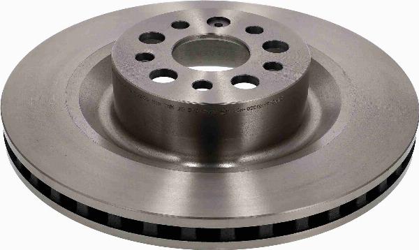 VAICO V58-40009 - Гальмівний диск autocars.com.ua