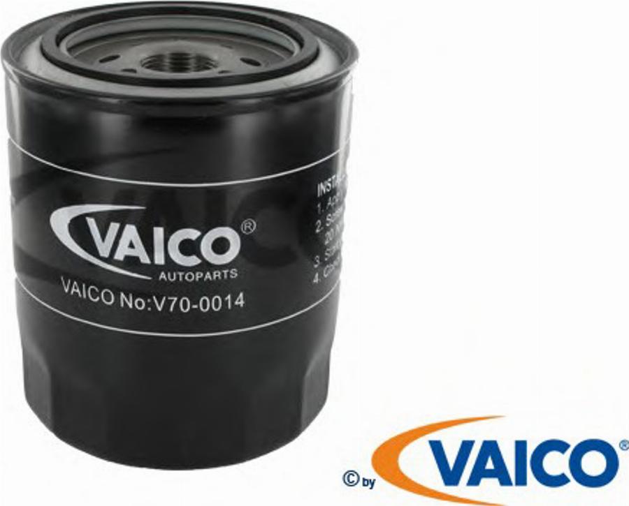 VAICO V70-0014 - Масляний фільтр autocars.com.ua