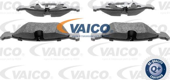 VAICO V95-0148 - Гальмівні колодки, дискові гальма autocars.com.ua