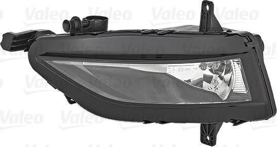 Valeo 047417 - Противотуманная фара autocars.com.ua