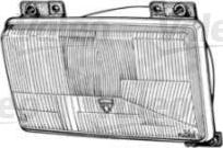 VALEO 061101 - Основна фара autocars.com.ua