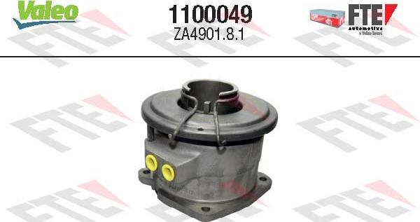 Valeo 1100049 - Центральний вимикач, система зчеплення autocars.com.ua