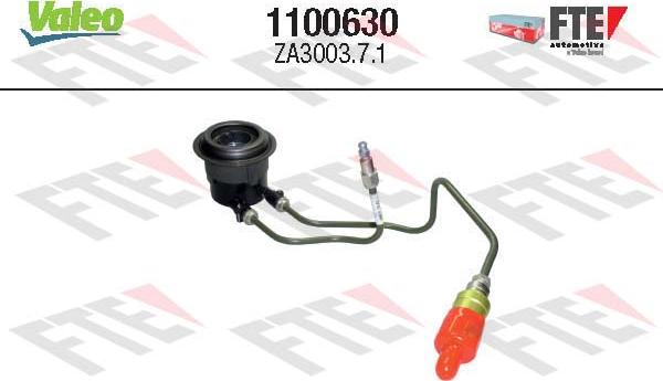 Valeo 1100630 - Центральний вимикач, система зчеплення autocars.com.ua