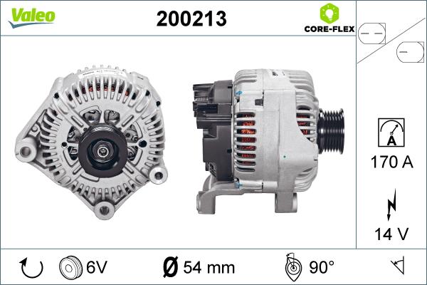 Valeo 200213 - Генератор autodnr.net