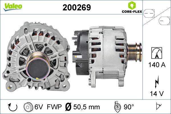 Valeo 200269 - Генератор autodnr.net