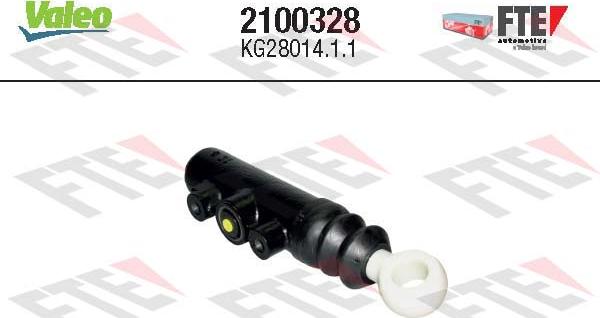 VALEO 2100328 - Головний циліндр, система зчеплення autocars.com.ua