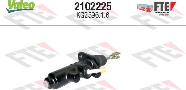 VALEO 2102225 - Головний циліндр, система зчеплення autocars.com.ua
