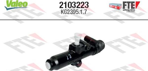 VALEO 2103223 - Головний циліндр, система зчеплення autocars.com.ua