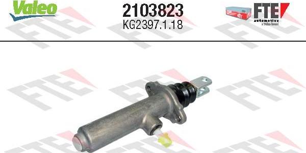 VALEO 2103823 - Головний циліндр, система зчеплення autocars.com.ua