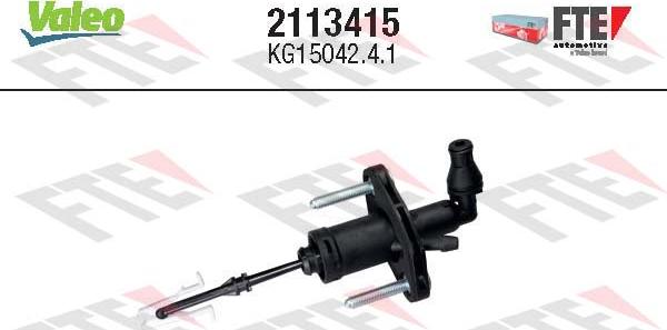 VALEO 2113415 - Головний циліндр, система зчеплення autocars.com.ua