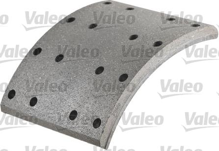 Valeo 219932 - Комплект гальмівних черевиків, барабанні гальма autocars.com.ua