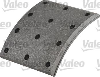 Valeo 219938 - Комплект тормозных башмаков, барабанные тормоза autodnr.net