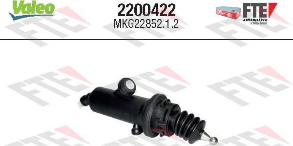VALEO 2200422 - Головний циліндр, система зчеплення autocars.com.ua