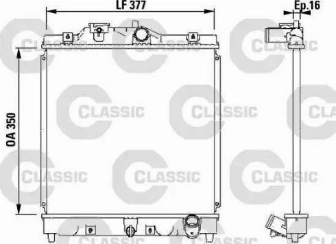 KOYORAD PL080292T - Радіатор, охолодження двигуна autocars.com.ua