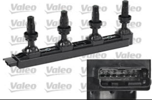 VALEO 245364 - Котушка запалювання autocars.com.ua