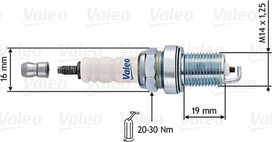 VALEO 246903 - Свічка запалювання autocars.com.ua
