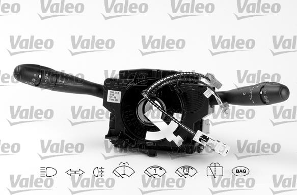 Valeo 251495 - Пристрій керування, вимикач на рульовій колонці autocars.com.ua