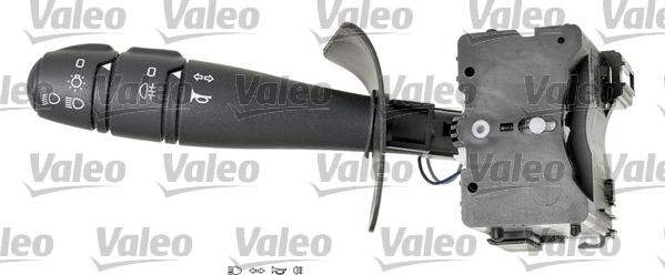 Valeo 251593 - Выключатель на рулевой колонке autodnr.net