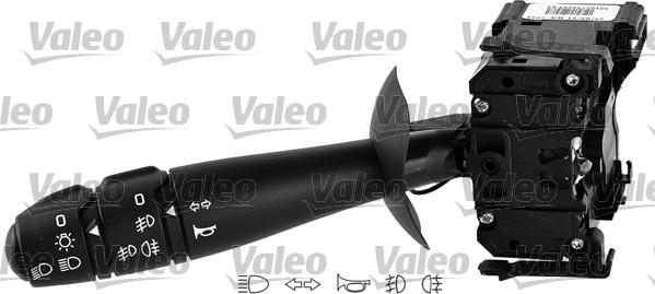 Valeo 251600 - Выключатель на рулевой колонке avtokuzovplus.com.ua