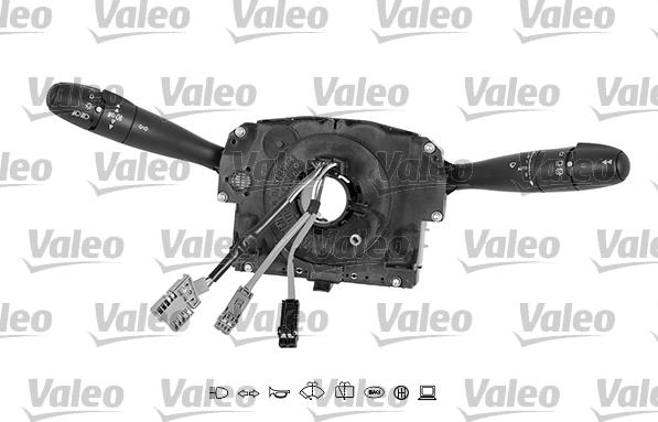 Valeo 251631 - Вимикач на рульовій колонці autocars.com.ua