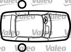 Valeo 256371 - Регулювальний елемент, центральнийзамок autocars.com.ua