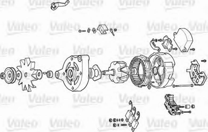 Valeo 2940034 - Ротор, генератор autocars.com.ua
