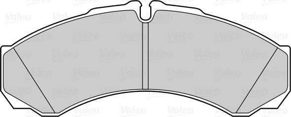 Valeo 301029 - Тормозные колодки, дисковые, комплект autodnr.net